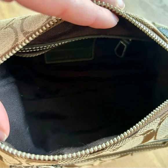 Coach Jacquard Shoulder Bag - Picture 7 of 7